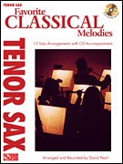 Favorite Classical Melodies Tenor Sax BK/CD cover